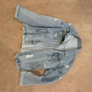 Distressed Denim Jacket